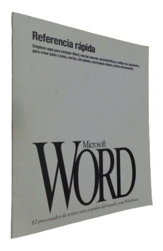 Word. Referencia Rápida. 6.0&-.