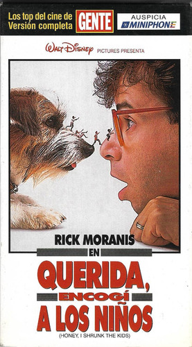 Querida Encogí A Los Niños Vhs  Walt Disney Rick Moranis