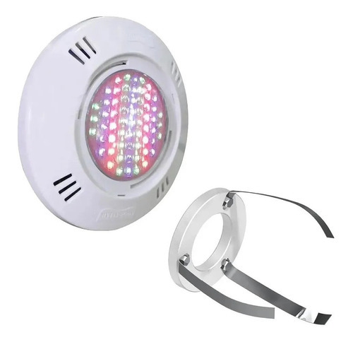 Led Piscina Smd 5w Rgb + Adaptador Com Garras Sodramar Ofert 12V