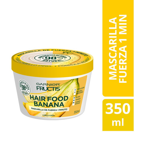 Crema De Tratamiento Hair Food Banana 350 Ml Fructis