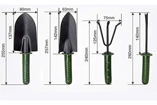 Set Herramientas De Jardineria Set 4 Piezas Jardin Palas