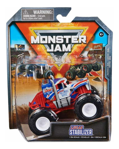 Monster Jam 2024 Oficial 1:64 Diecast Truck Serie 34 Arena F