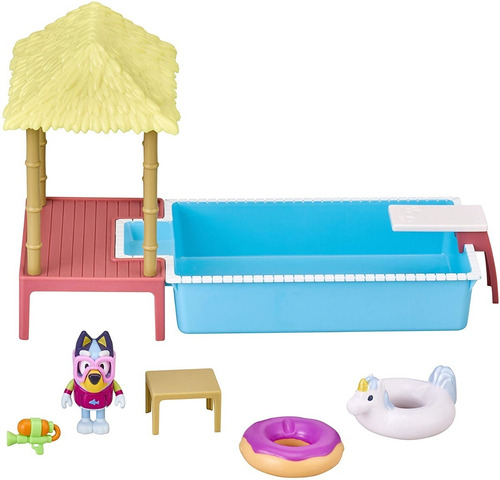 Muñecos Bluey: Bluey Pool Playset