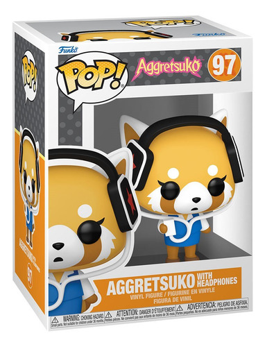 Funko Pop Aggretsuko With Headphones #97