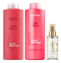 Comprar Kit Brilliance Sh 1000ml + Cond 1000ml + Óleo Light 100ml