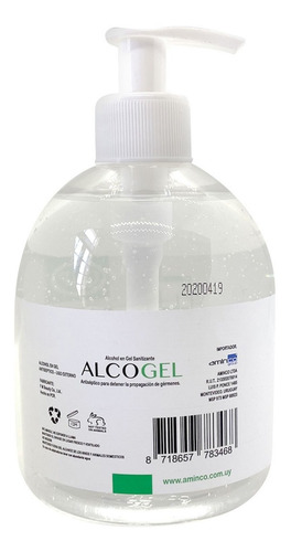 X2 Alcohol En Gel Gnp 500ml + 50ml