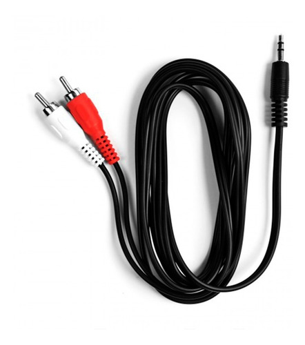 Cable  Spica A 2 Rca, O De Plug 3.5 A 2 Rca, 3 Metros