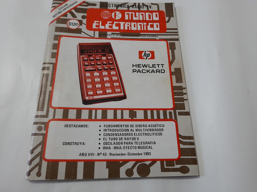 Revista Mundo Electrónico N°43 Tubo De Rayos X (a1035