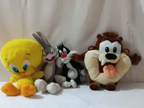 Comprar Lote 4 Peluches Bugs Bunny Y Sus Amigos De Looney. Tunes. Gris