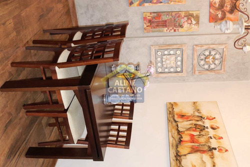 Imagem 3 de 29 de Lindo Apto No Canto Do Forte, Vista Mar...semi Mobiliado!!!! - Vant4960