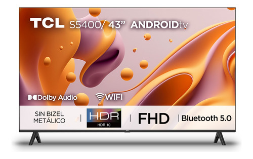 Televisor Led 43 2k Android 11 110v Tcl