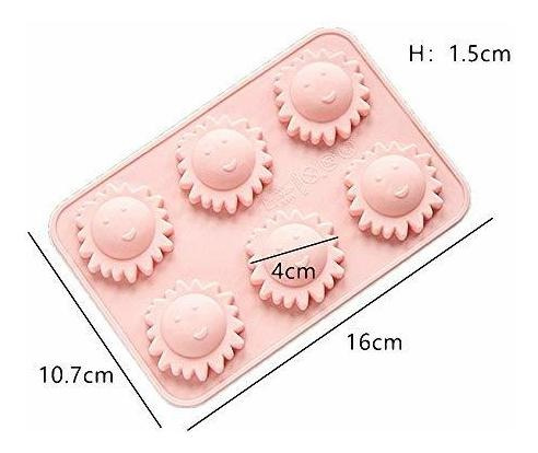 Molde De Silicona Para Cubitos De Hielo Con Forma De Cara