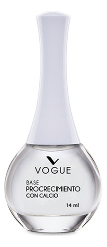 Base De Uñas Vogue Procrecimiento Con Calcio Efecto Spa 14ml