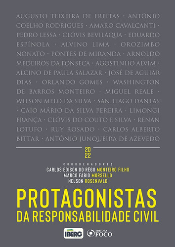 Protagonistas Da Responsabilidade Civil - 1ª Ed - 2022