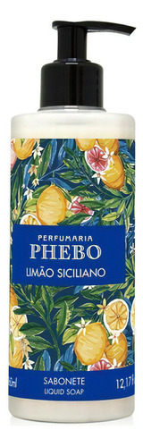 Sabonete Líquido Phebo Limão Siciliano 360ml