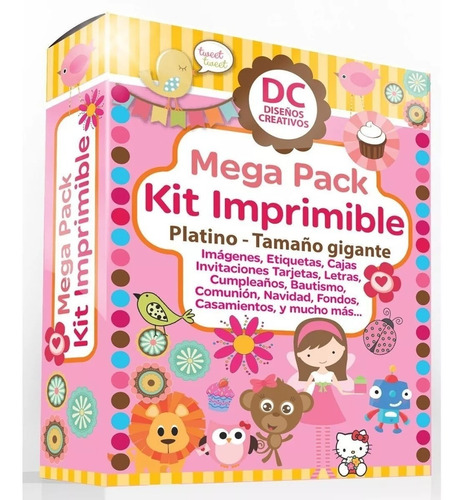 Mega Pack +1000 Kits Imprimibles Platino - Power Point Y Pdf