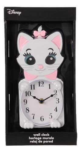 Reloj Pared Original Disney Marie Aristogatos Pendulo Gato