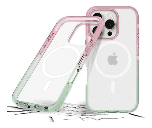. Funda Prodigee Safetee Flow Mag Para iPhone 16 Pro - Blush