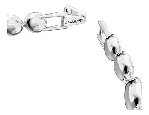 Conjunto Swarovski Collar Swarovskies Angelic Baño Rodio