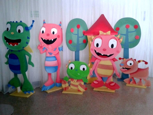 Animes Decorados Para Piñatas Henry Hugglemonster