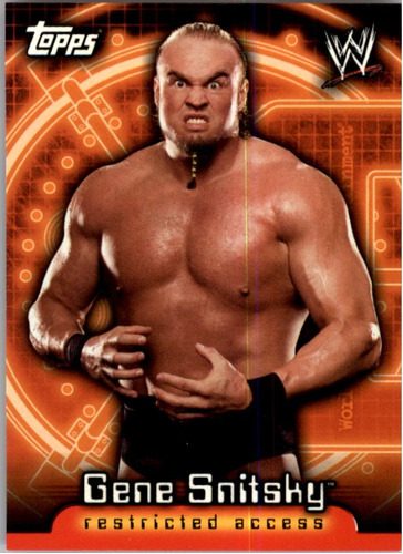 2006 Topps Wwe Insider #6 Gene Snitsky