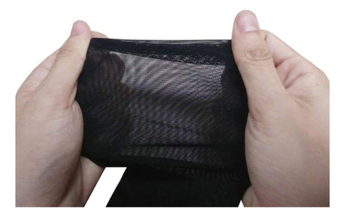 . (bk) Guantes De Fiesta De Noche Elásticos De Tul