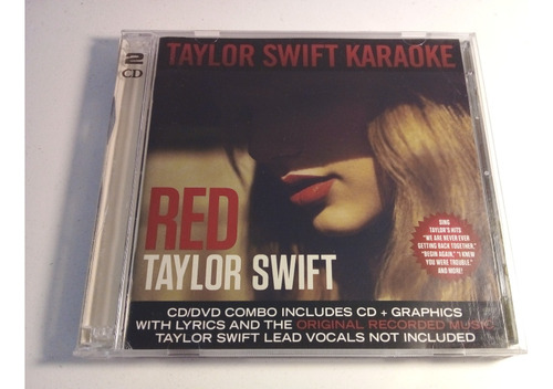  Taylor Swift Red Karaoke Edition Cd + Dvd 