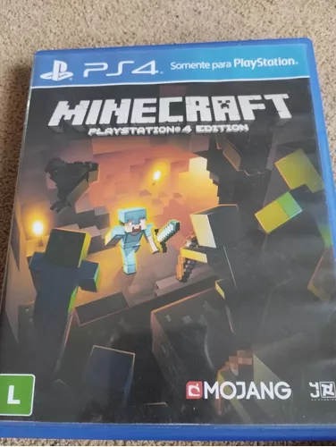 Minecraft Ps4 - Game Midia Fisica - Jogo Original Usado Playstation 4