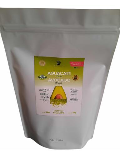 Aguacate En Polvo 500 Grs