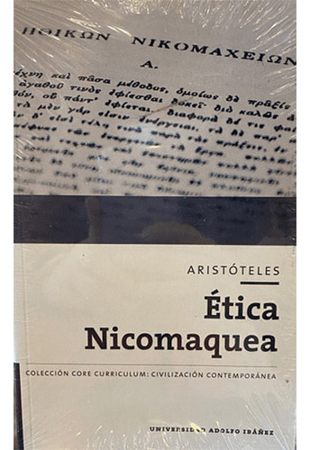 Etica Nicomaquea (core-uai), De Aristóteles. Editorial Fundacion Pablo Neruda, Tapa Blanda En Español