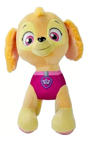 Peluche grande Skye Fast Paw Patrol de 30 cm