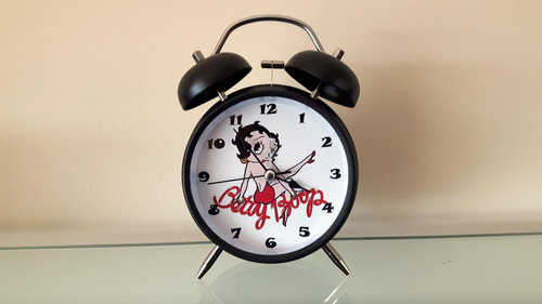 Reloj Despertador Estilo Vintage Betty Boop D Mesa Alarma