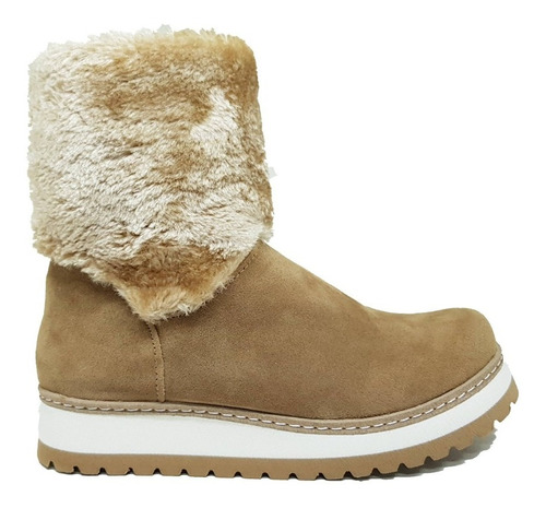 Botas Pantubotas Mujer/dama Botinetas Botitas Peluche Goma