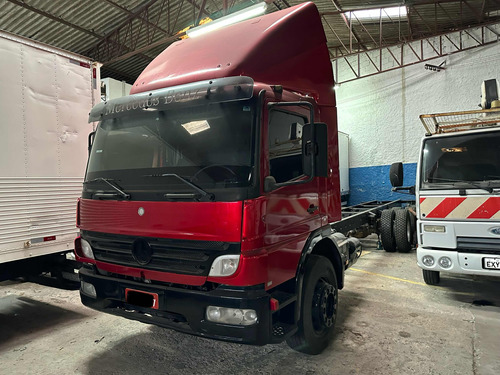 Mb 2425 Atego Ano 09 Pneuzada Nova Chassis Alongado