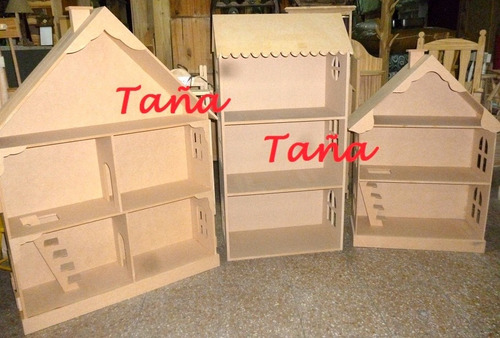 Imagen 3 de 3 de Muebles Y Accesorios Para Casa De Muñeca Barbie Infantiles