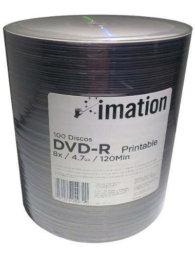 Dvd Printable X 50 Imation-tdk + Cajas De 14 Mm-envio Gratis