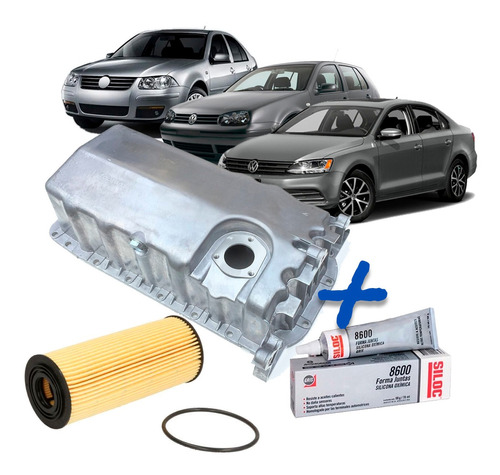 Kit Carter Aceite Suran/golf Iv/bora/ 1.9tdi C/s +fil Mahle