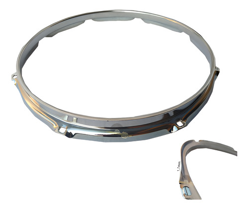 Aro De Caixa/surdo 14 De 8 Afin. Super Hoop Steel(aço)+ Nota