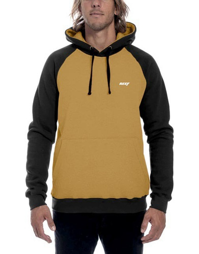 Buzo Reef Hoodie Loomis Canguro Frisado Hombre