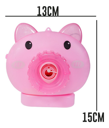 Imagen 2 de 6 de Cámara De Burbujas Juguete Para Hacer Burbujas Burbujero 1pz