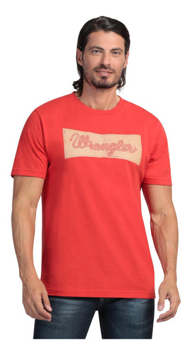 Playera Comfort Manga Corta Wrangler Hombre 076