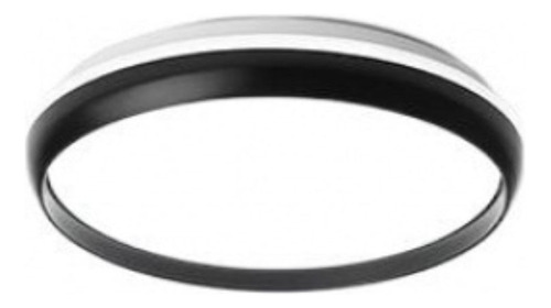 Plafon Led Redondo 96 W - 50 Cms  Diseño Black Ring