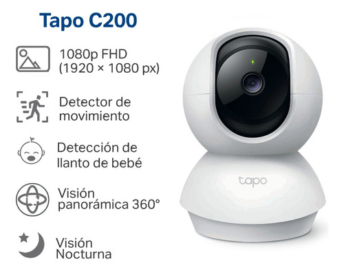 Cámaras De Seguridad Tapo-c200 Pack De 2 Unid - Tp-link
