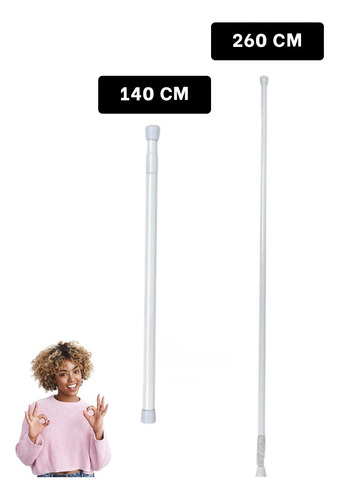 Tubo Ho30832 Ajustable Resistente Para Ducha 1,40m A 2.60m P