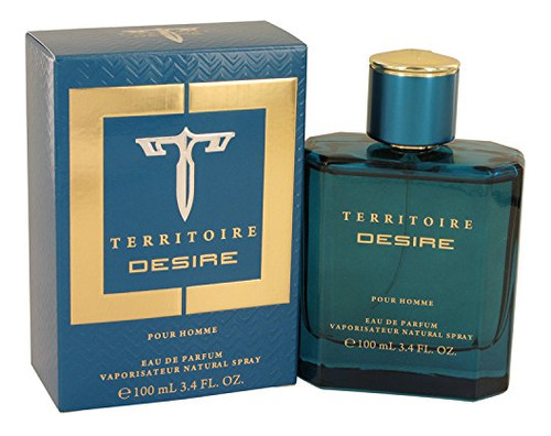 Eau De Parfum Cologne Territoire Desire, 100 Ml, Para Hombre