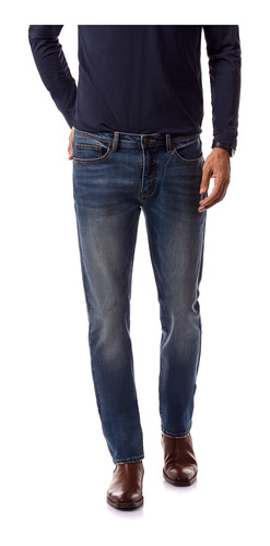 Jeans Hombre Pigalle Azul New Man 