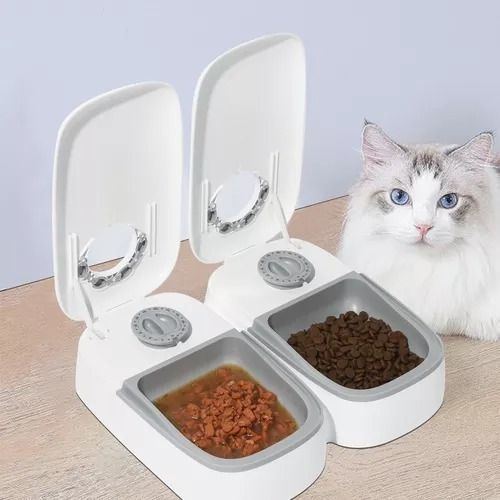 Dispensador Alimento Automático Perros Gatos Mascota Robot