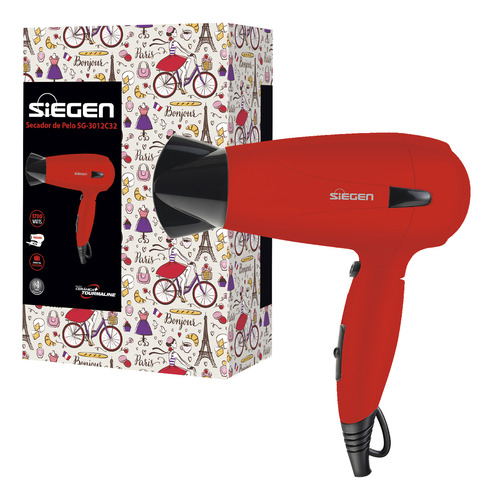 Secador De Pelo Siegen Sg-3012c32 Plegable