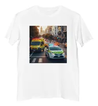 Comprar Remera Hombre Ambulancias Y Taxis Recorren Caminos C1