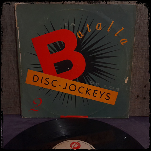 Compilado Abr La Batalla De Los Disc Jockeys 2 Vinilo Lp